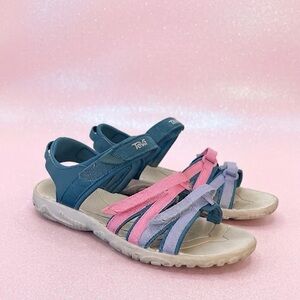 Teva Kids Sport Sandals in Teal, Pink & Lavender